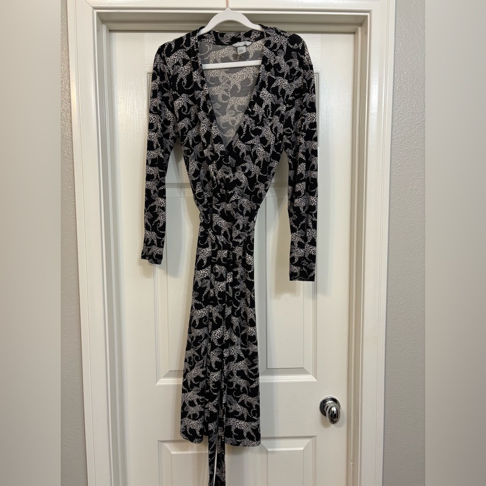 H&M Leopard Animal Print Dress
